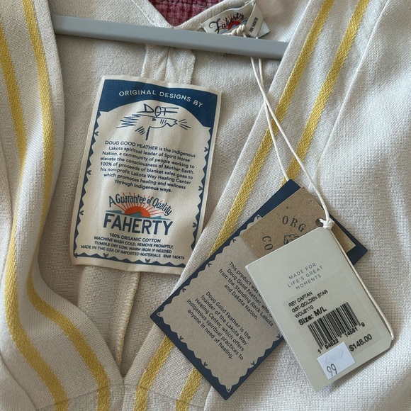 Faherty Rey caftan Dress - Picture 3 of 3